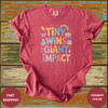 Tiny Wins Giant Impact Teacher Shirt - Design & Print Hub