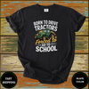 Funny Tractor School Shirt for Farm Kids - Design & Print Hub
