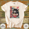 Ramen Cat Japanese Aesthetic T-Shirt - Design & Print Hub