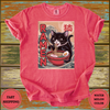 Ramen Cat Japanese Aesthetic T-Shirt - Design & Print Hub