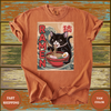 Ramen Cat Japanese Aesthetic T-Shirt - Design & Print Hub