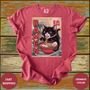 Ramen Cat Japanese Aesthetic T-Shirt - Design & Print Hub