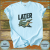 Funny Alligator Later Vintage T-Shirt - Design & Print Hub