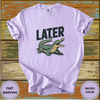 Funny Alligator Later Vintage T-Shirt - Design & Print Hub