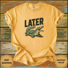 Funny Alligator Later Vintage T-Shirt - Design & Print Hub