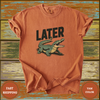 Funny Alligator Later Vintage T-Shirt - Design & Print Hub