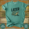 Funny Alligator Later Vintage T-Shirt - Design & Print Hub