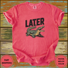 Funny Alligator Later Vintage T-Shirt - Design & Print Hub