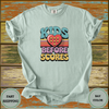 Kids Before Scores Teacher T-Shirt - Design & Print Hub