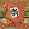 Chaos Coordinator Difference Maker Teacher Shirt - Design & Print Hub