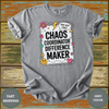 Chaos Coordinator Difference Maker Teacher Shirt - Design & Print Hub