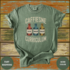 Caffeine Compassion Curriculum Teacher Shirt - Design & Print Hub