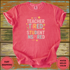 Teacher Tired Student Inspired Shirt – Funny Teacher Life Tee - Design & Print Hub
