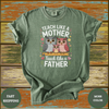 Teach Like a Mother Father Owl Teacher Shirt – Cute Family Educator Tee - Design & Print Hub