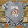 Teach Like a Mother Father Owl Teacher Shirt – Cute Family Educator Tee - Design & Print Hub