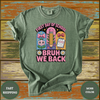 Bruh We Back First Day of School Teacher Shirt – Funny Kawaii Classroom Tee - Design & Print Hub