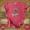 Third Grade Teacher Shirt – Retro Rainbow Apple Brick Design - Design & Print Hub