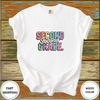 Second Grade Teacher Shirt – Colorful Bold Text Back to School Tee - Design & Print Hub