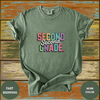 Second Grade Teacher Shirt – Colorful Bold Text Back to School Tee - Design & Print Hub