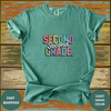 Second Grade Teacher Shirt – Colorful Bold Text Back to School Tee - Design & Print Hub