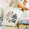 So Many Books So Little Time Tote Bag | Bookworm Reading Lover Gift - Design & Print Hub